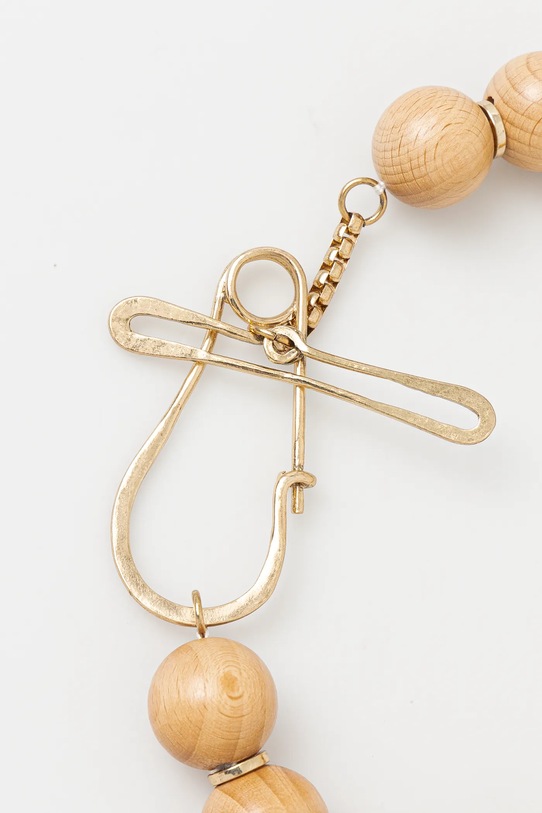 Weekend Max Mara naszyjnik 2515751045600 beżowy SS25