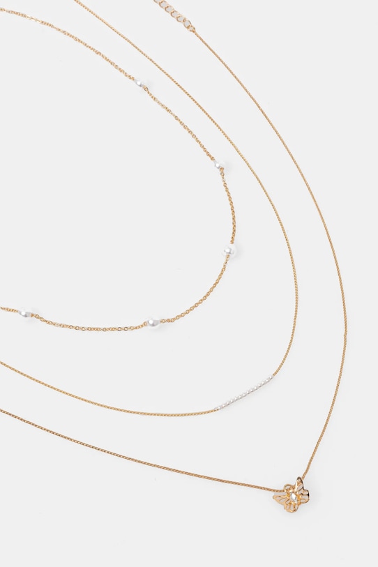 Aldo naszyjnik ANNPEARL 3-pack 3-pack złoty ANNPEARL.102