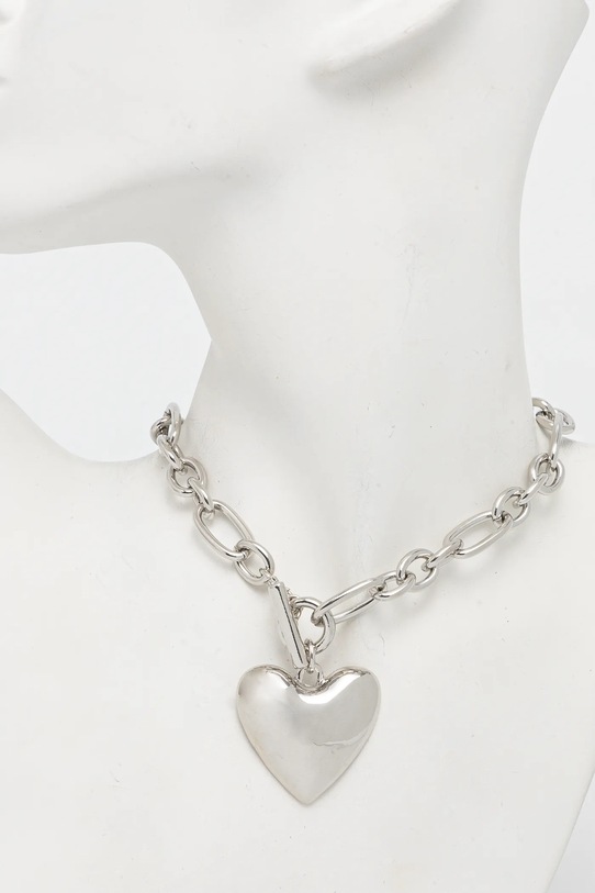 Akcesoria Aldo naszyjnik HEARTCHAIN HEARTCHAIN.973 srebrny