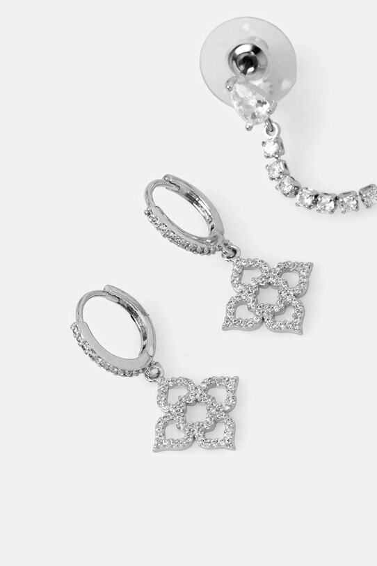 Náušnice Aldo ELISABETH 3-pack ELISABETH.973 stříbrná SS25