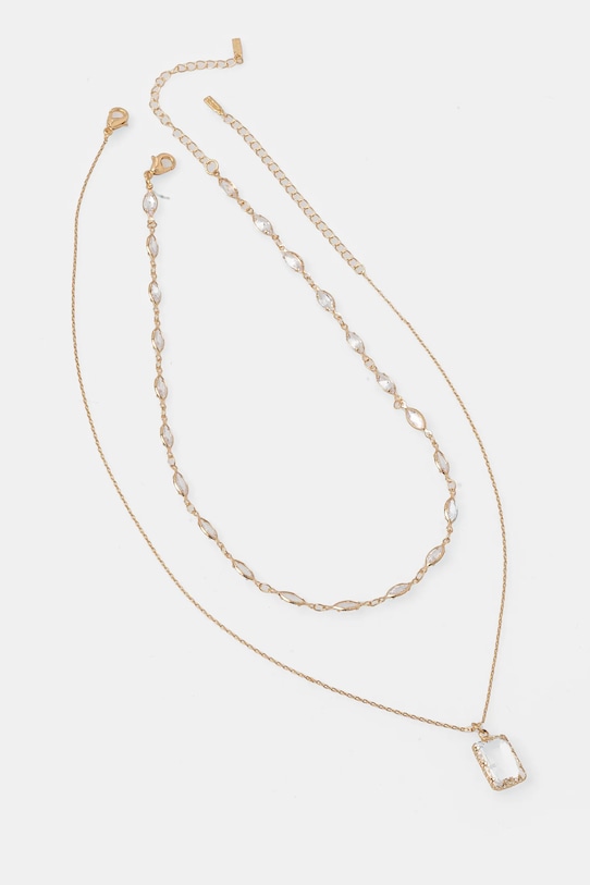 Aldo naszyjnik DESTINIE 2-pack 2-pack złoty DESTINIE.972