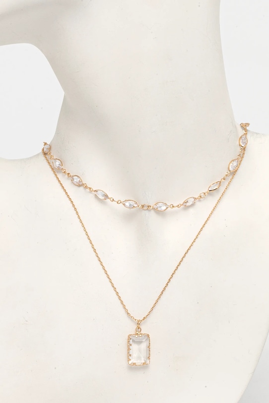 Akcesoria Aldo naszyjnik DESTINIE 2-pack DESTINIE.972 złoty