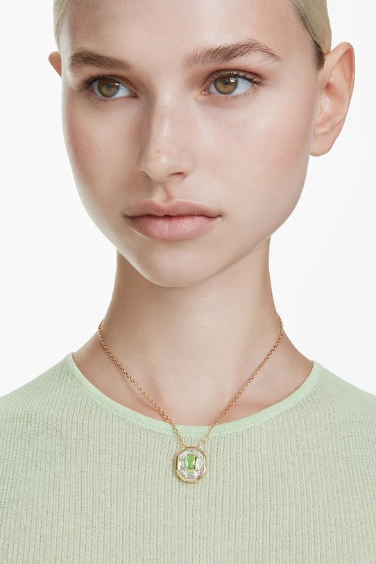 Swarovski naszyjnik CHROMA 5705580 zielony