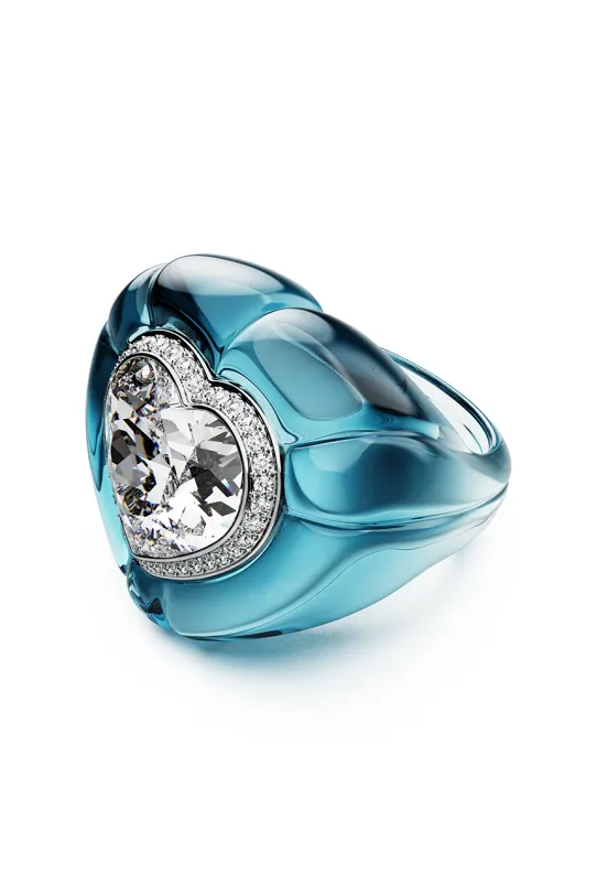 Swarovski anello DULCIS Cristallo Swarovski blu 5709963