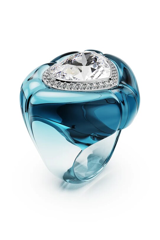 Prstýnek Swarovski DULCIS 5709966 modrá SS25