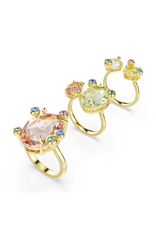 Swarovski gyűrű készlet GEMA 3 db hármas csomagolás arany 5705812