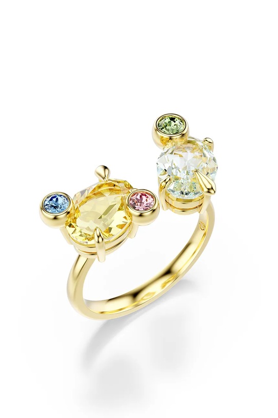 Sada prstýnků Swarovski GEMA 3-pack zlatá 5705813