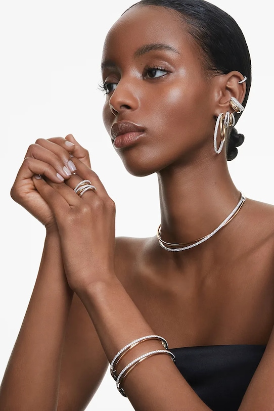 Swarovski inel HYPERBOLA 5714162 aur