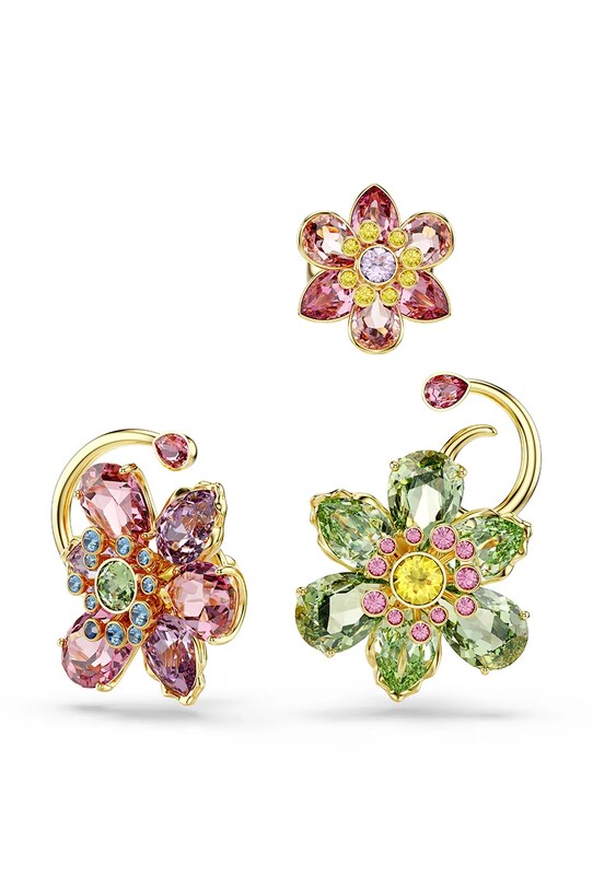 Swarovski kolczyki i nausznica IDYLLIA 3-pack 5709026 multicolor SS25