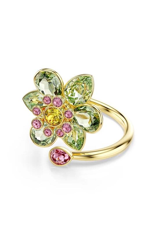 Swarovski pierścionek IDYLLIA kryształ Swarovskiego zielony 5720297