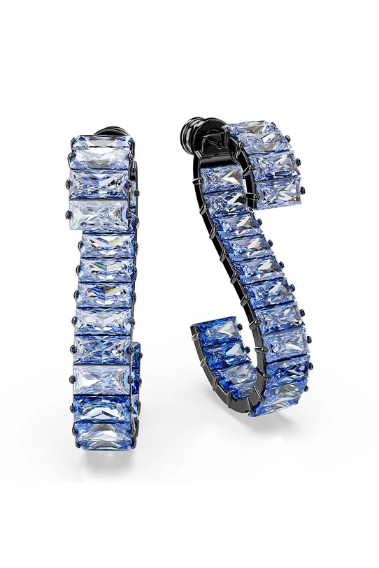 Accesorii Swarovski cercei MATRIX 5705780 bleumarin