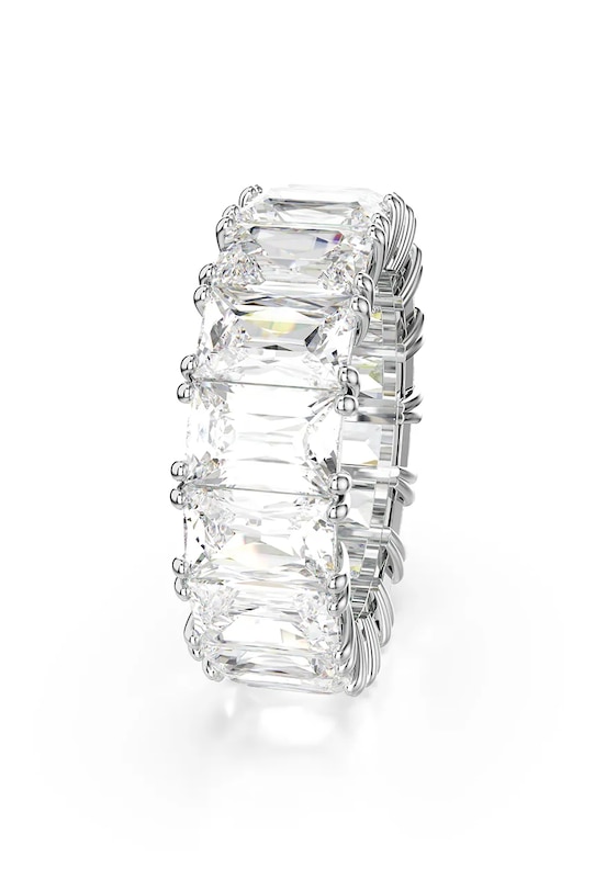 Dodatki Prstan Swarovski MATRIX 5709277 srebrna