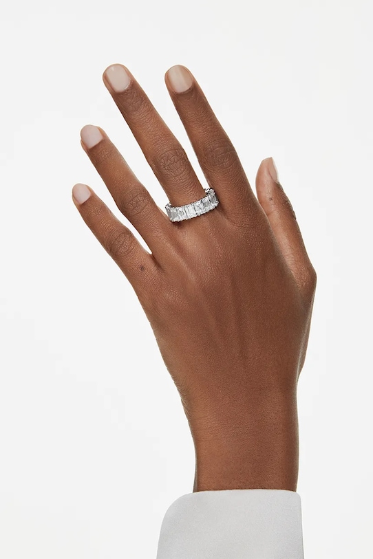 Swarovski inel MATRIX 5709278 argintiu