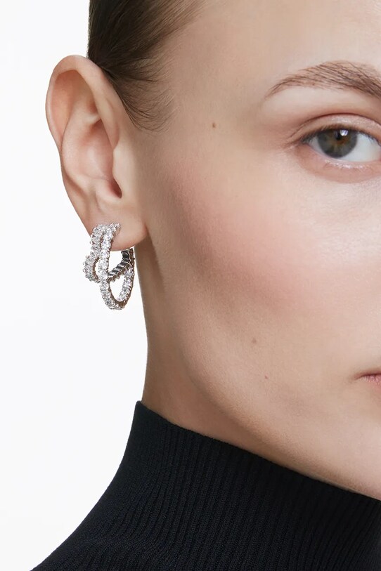 Сережки Swarovski MATRIX 5705748 срібний
