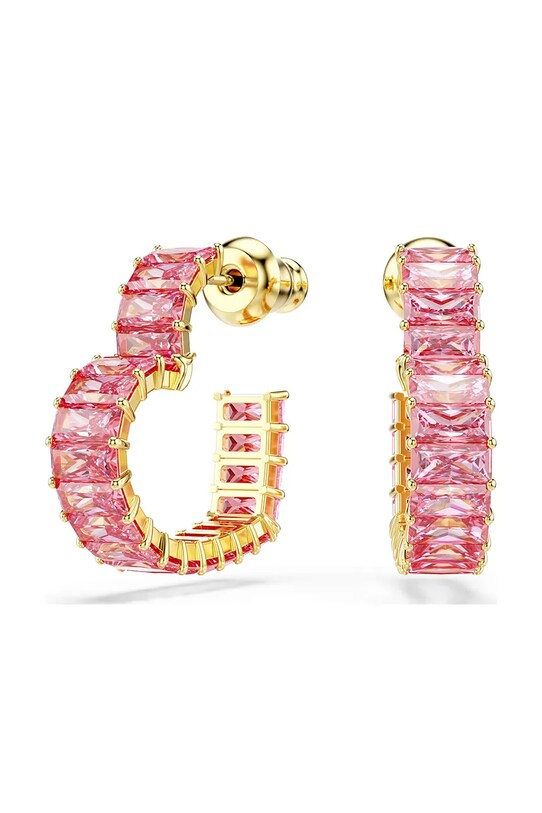 Сережки Swarovski MATRIX кристалл Swarovski розовый 5706340