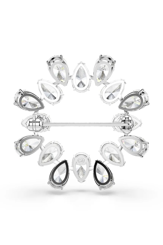 Swarovski brosa MATRIX argintiu 5714646