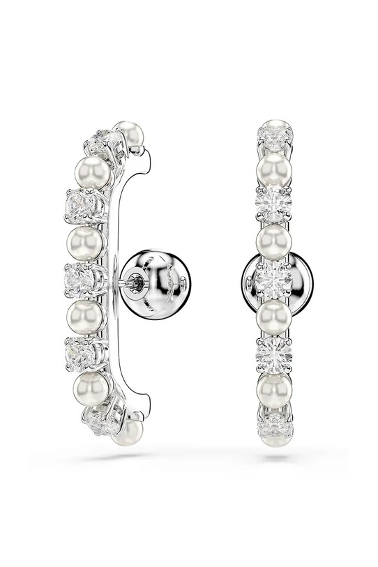 Swarovski cercei si manșete MATRIX 4-pack 5691715 argintiu SS25