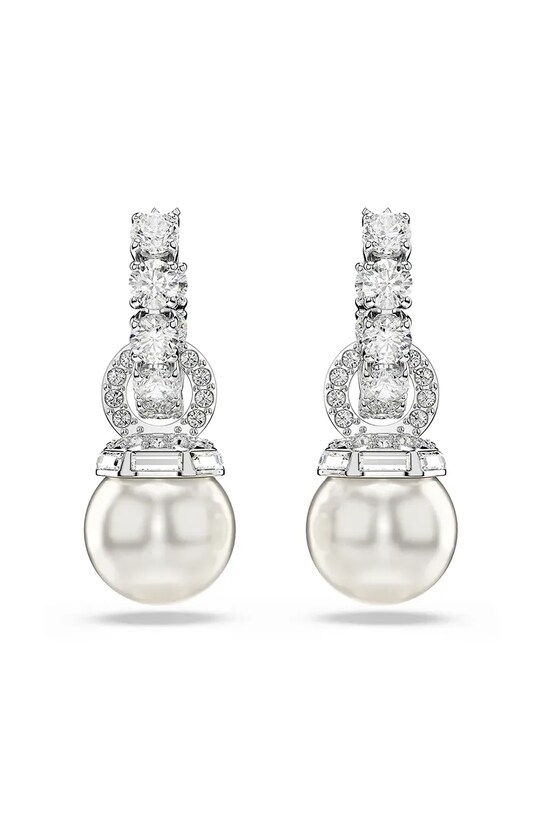 Swarovski σκουλαρίκια MATRIX 5691716 ασημί SS25