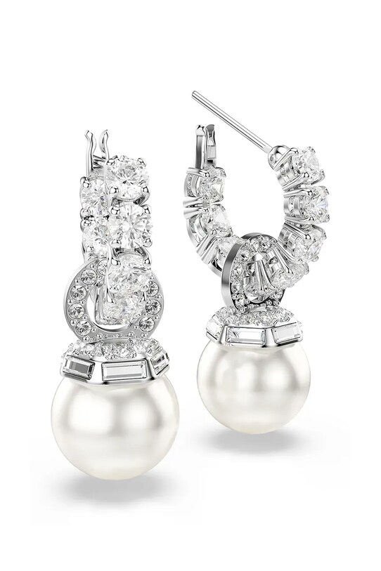 Αξεσουάρ Swarovski σκουλαρίκια MATRIX 5691716 ασημί
