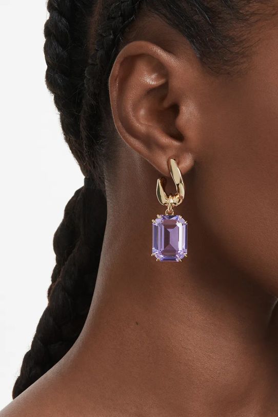 Swarovski cercei MILLENIA 5694784 violet