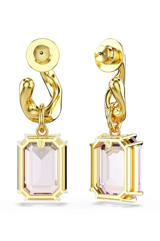 Swarovski fülbevaló MILLENIA lila 5694784