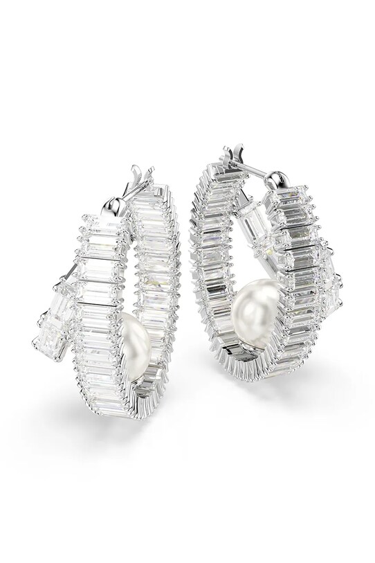 Аксессуары Сережки Swarovski Ariana Grande x Swarovski 5720868 серебрянный