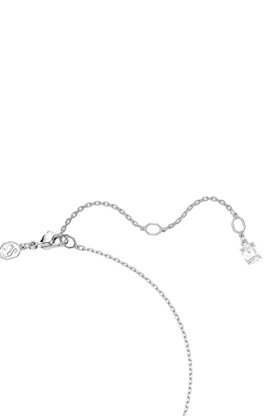 Κολιέ και σκουλαρίκια Swarovski Ariana Grande x Swarovski 5720849 ασημί