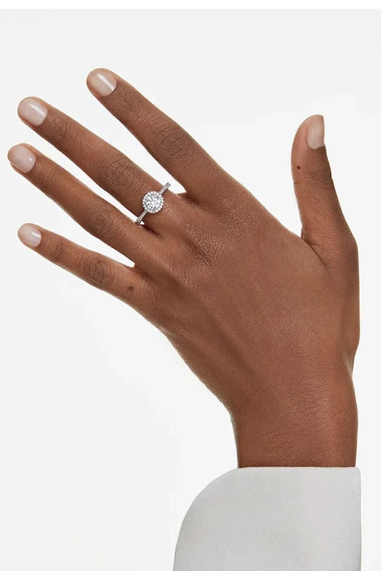 Swarovski anello UNA 5717931 argento