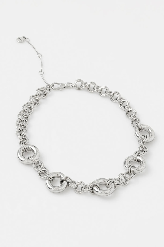 Ogrlica Dkny srebrna 04N00312