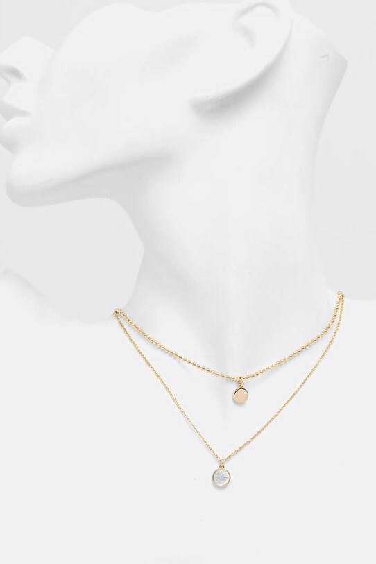 Akcesoria Dkny naszyjnik 04N00309 złoty