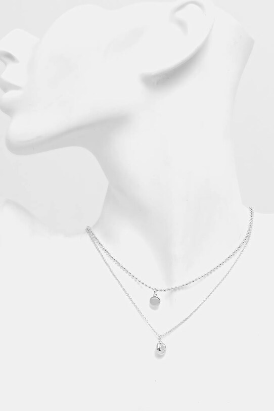 Akcesoria Dkny naszyjnik 04N00310 srebrny