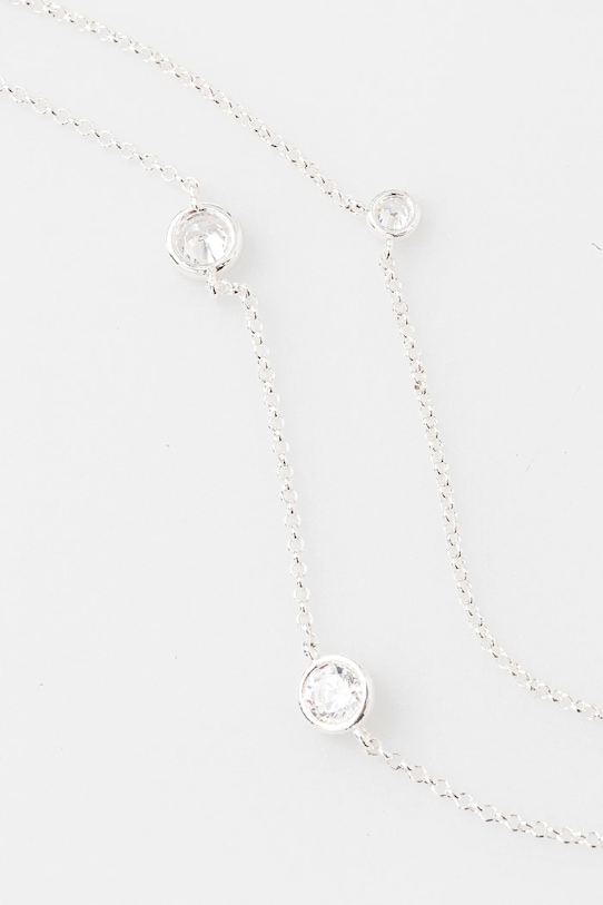 Accesorii Lauren Ralph Lauren colier 14N00629 argintiu