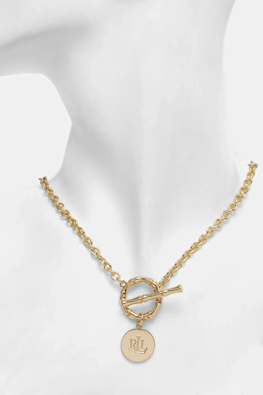 Akcesoria Lauren Ralph Lauren naszyjnik 14N00632 złoty