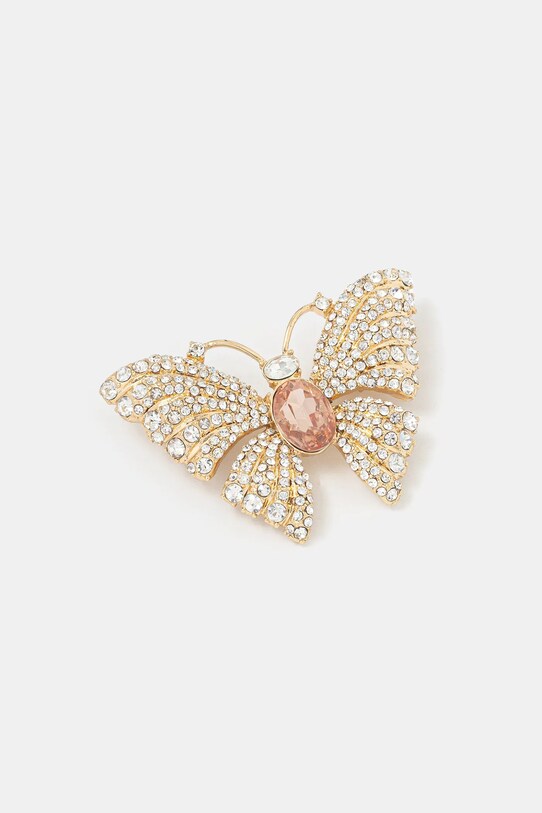 Брелок Lauren Ralph Lauren циркон золотой 60563253