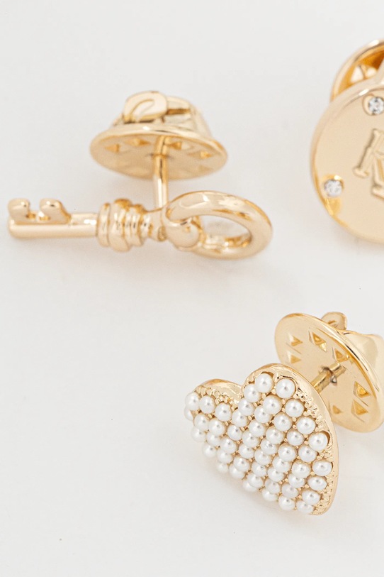 Odznaky Lauren Ralph Lauren 3-pak 14P00006 zlatá SS25