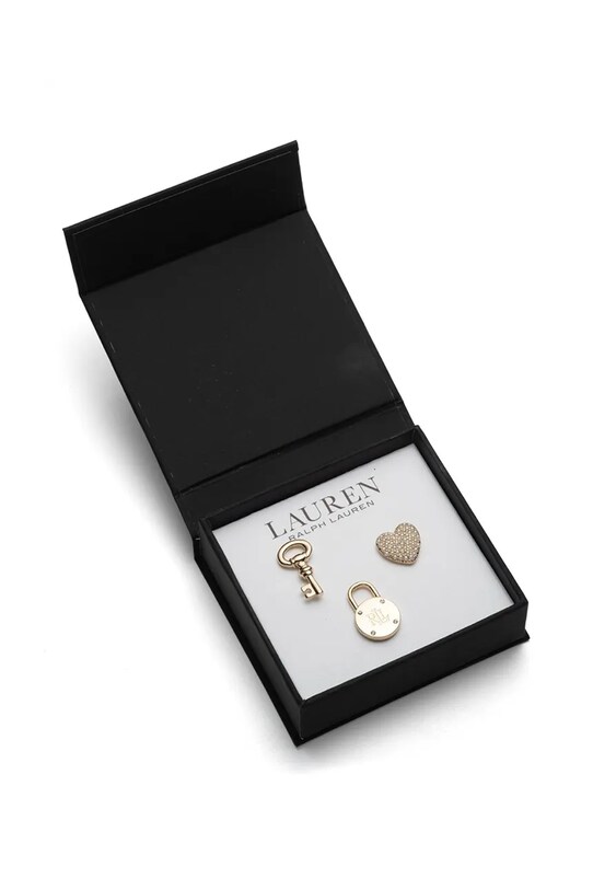 Odznaky Lauren Ralph Lauren 3-pak 14P00006 zlatá