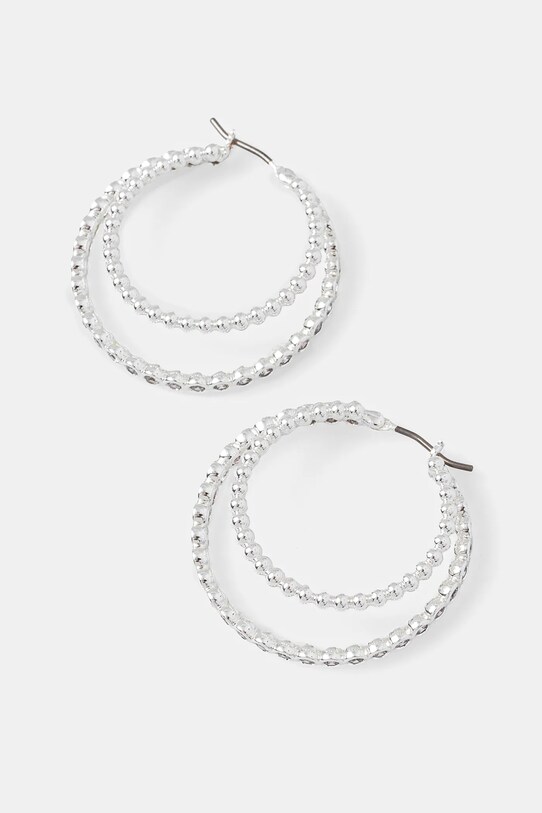 Σκουλαρίκια Lauren Ralph Lauren ζιρκόνια ασημί 14G00985