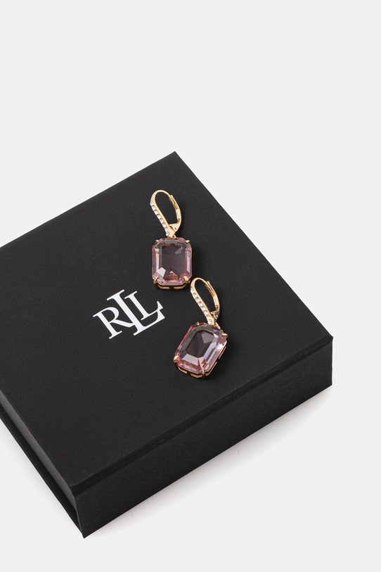 Naušnice Lauren Ralph Lauren zlatna 14G00965