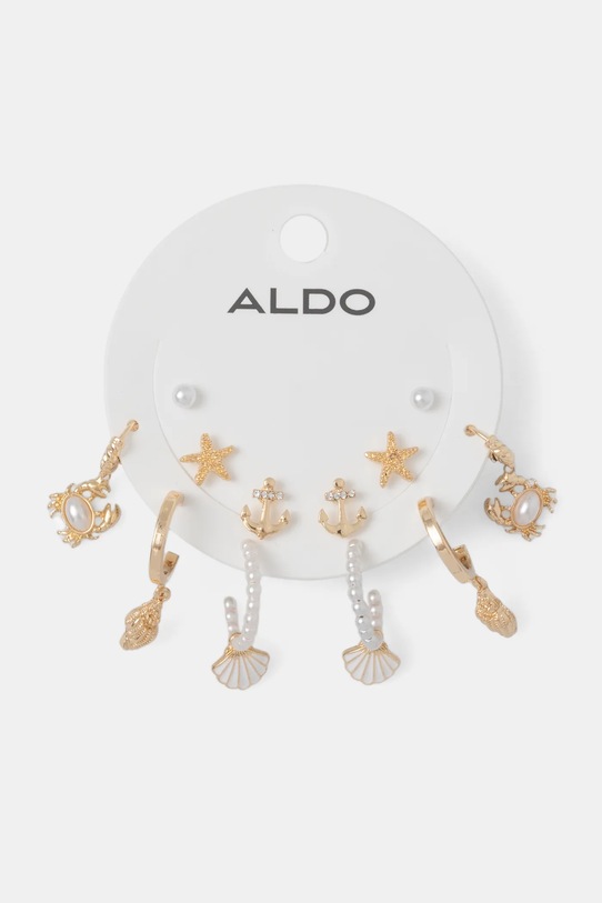 Naušnice Aldo MYANCHOR 6-pack 6-pack zlatna MYANCHOR.972