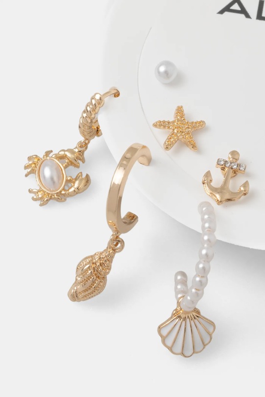 Naušnice Aldo MYANCHOR 6-pack MYANCHOR.972 zlatna SS25