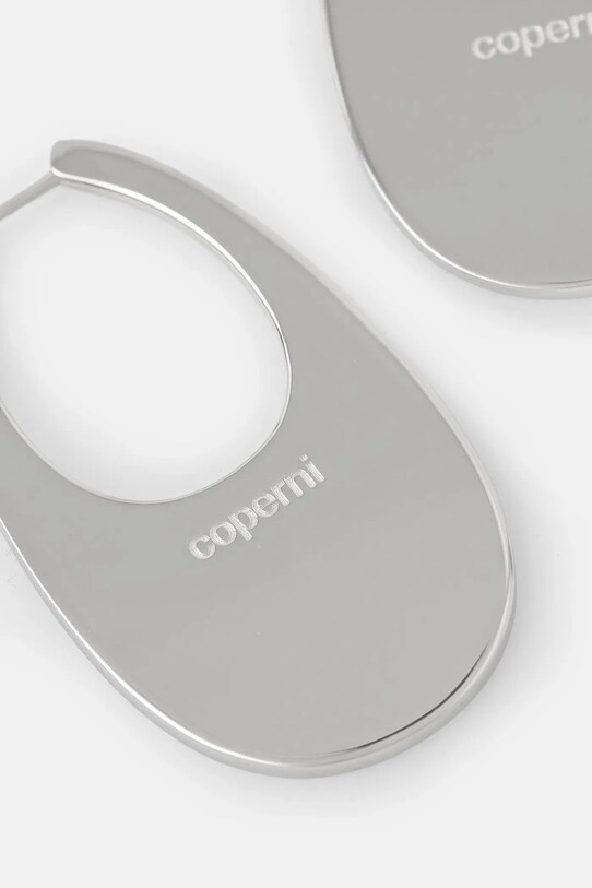 Сережки Coperni Large Swipe COPBI01725 серебрянный SS25