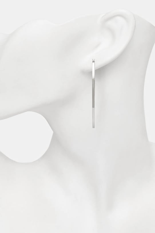 Аксесуари Сережки Coperni Large Swipe COPBI01725 срібний