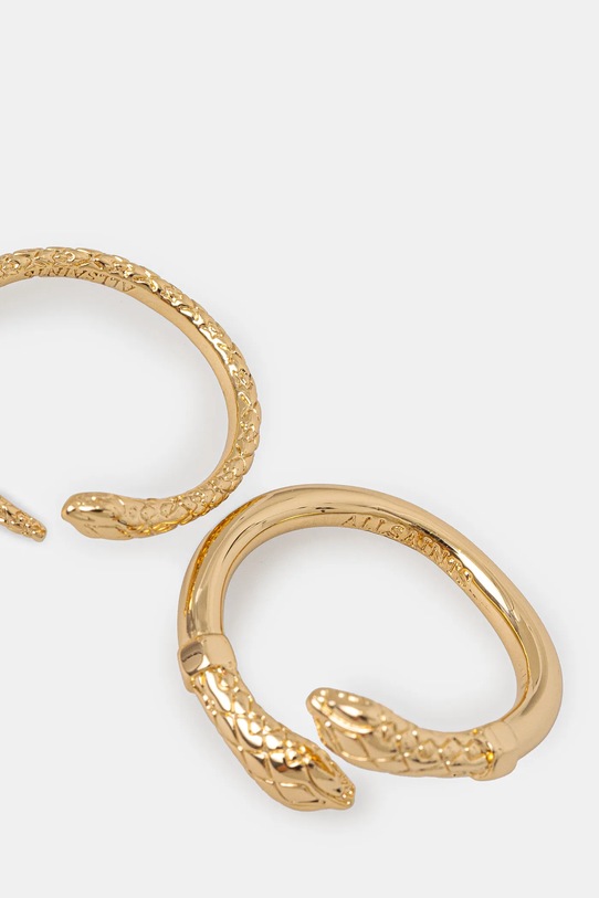 Перстень AllSaints 2-pack 37514537GLD710 золотий SS25