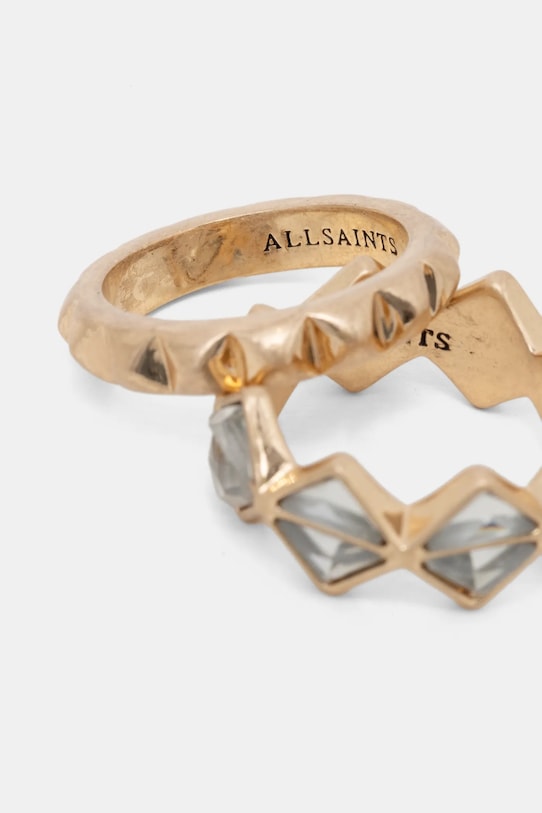 AllSaints pierścionek 37514547BRS711 złoty SS25