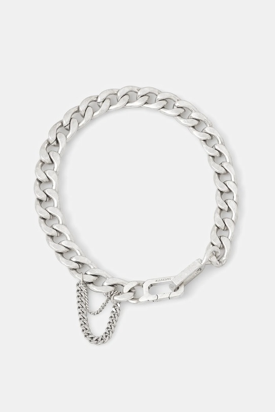 AllSaints colier argintiu 37514555SLV041
