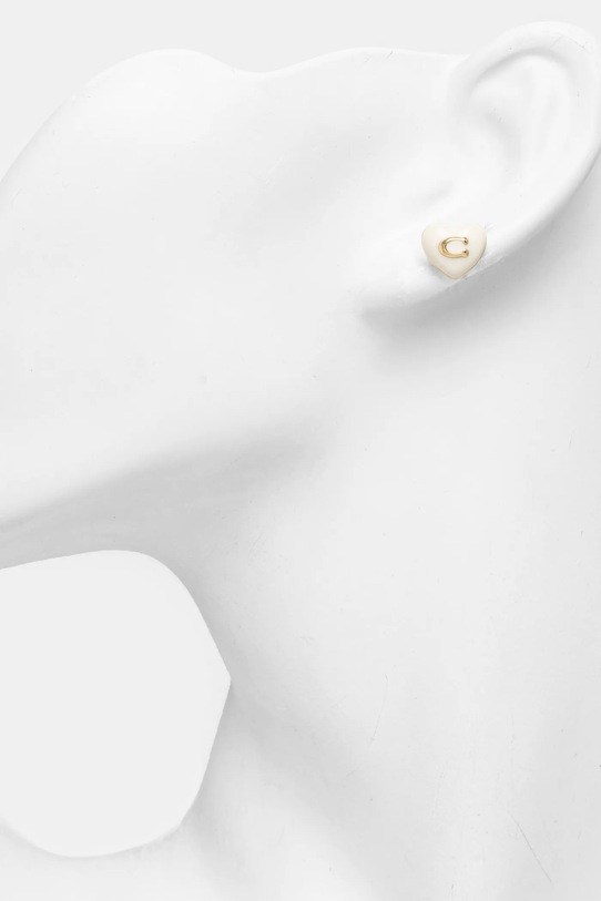 Аксесуари Сережки Coach 37518594GLD100 бежевий