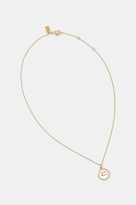 Coach colier aur 37517776GLD107