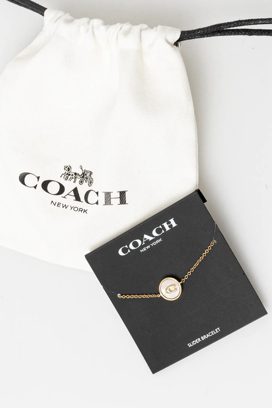 Doplňky Náramek Coach 37517777GLD107 zlatá