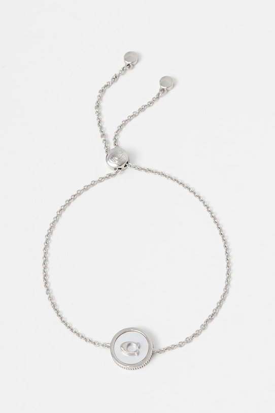 Coach bratara argintiu 37517777RHO658