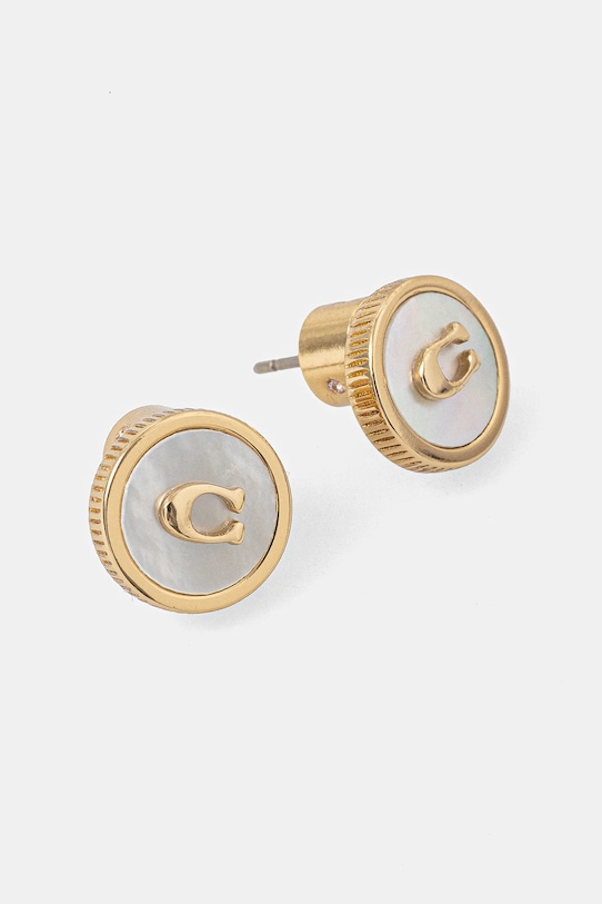 Coach kolczyki złoty 37517778GLD107